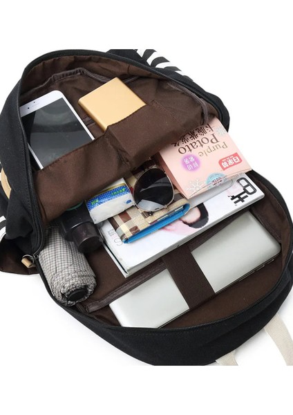 Unisex Çanta Seti (Laptop Bölmeli Sırt Çantası, Çapraz Çanta, Telefon Çantası) Gri SRT8893-1 indirimleri