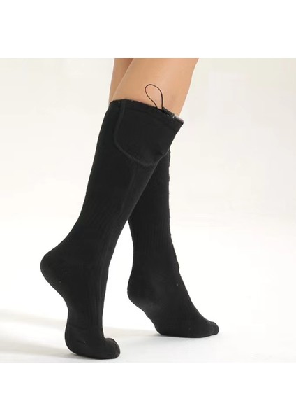 Tam Taban Isıtma Çorapları Şarj Edilebilir Isıtma Ayak Isıtıcı Açık Kayak Erkekler ve Kadınlar Sıcak Tutan Çoraplar (Yurt Dışından)