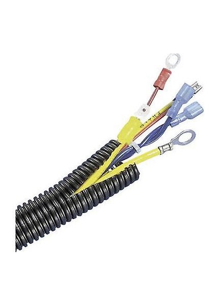 2.5 Metre 19MM Kablo Tesisat Gizleme Düzenleme Spiral Yarıklı Hortumu fiyatları