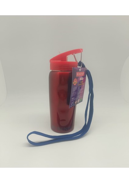 Rcm 03 500 ml Parmak Izli Çelik Matara Kırmızı 1 Adet