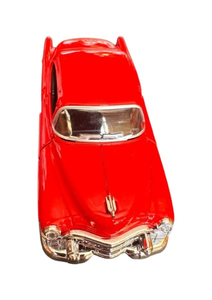 Çek Bırak Kapıları Açılır Metal Klasik 1953 Kırmızı Cadillac Model Araba 1:36 Ölçek fiyatları