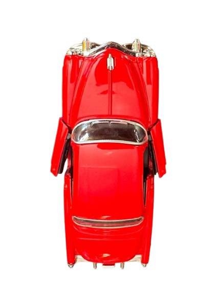 Çek Bırak Kapıları Açılır Metal Klasik 1953 Kırmızı Cadillac Model Araba 1:36 Ölçek indirimleri