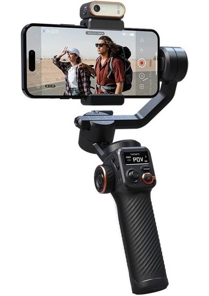 Hohem Isteady M6 3 Eksenli El Tipi Aı Yapay Zeka Görüş Sensörlü Gimbal Stabilizatör Zore Gimbal Stabilizatör