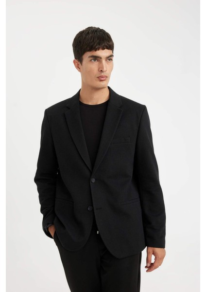 Slim Fit Dar Kesim Astarlı Düğmeli Blazer Ceket N0503AZ24AU modelleri