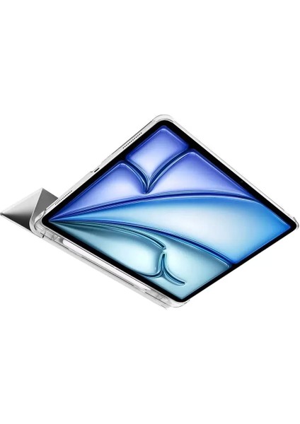 Apple Ipad Air 11 2024 Smart Cover Kalem Bölmeli Standlı 1-1 Kılıf modelleri