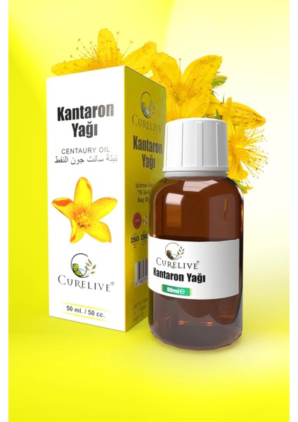 Kantaron Yağı 50 ml