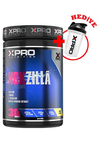 Xpro Noxzilla Pre-Workout - Mango - 549 gr