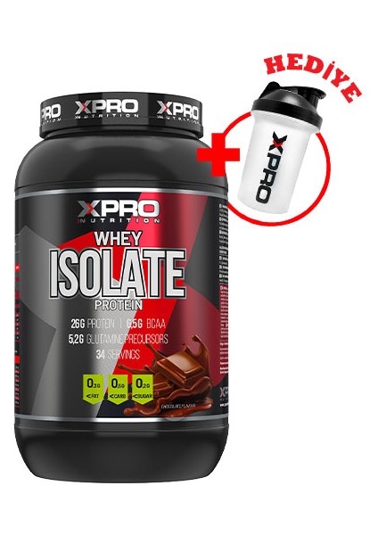 Xpro Whey Isolate 1020gr - Çikolata Aromalı