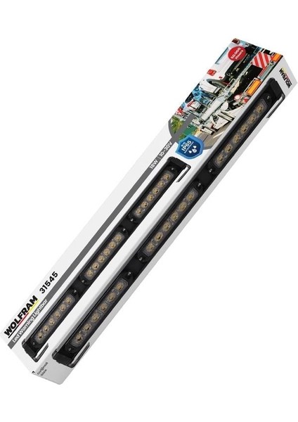 10V-30V LED Bar Off-Road Turuncu (14 Fonksiyonlu) (Çakar Tepe Lamba) (45 Cm) E9 fiyatları