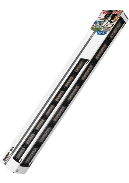 10V-30V LED Bar Off-Road Turuncu (14 Fonksiyonlu) (Çakar Tepe Lamba) (106 Cm) E9