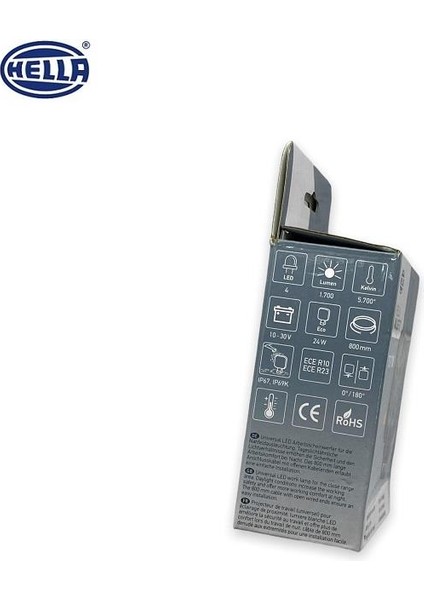 10V-30V Çalışma Lambası (Off-Road) 24W 5700K 1700 Lümen (Geniş Açı) (4 Ledli) (70.5 x 95 Mm) fırsatları