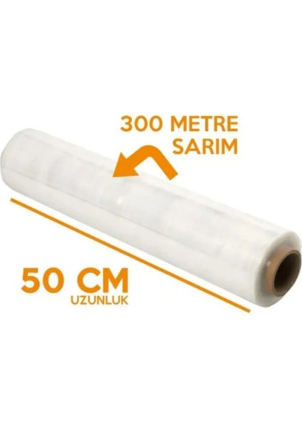 Palet Streç Film 23 Micron 300 Metre 1 adet