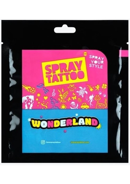 One Spray Tattoo City Pack Wonderland