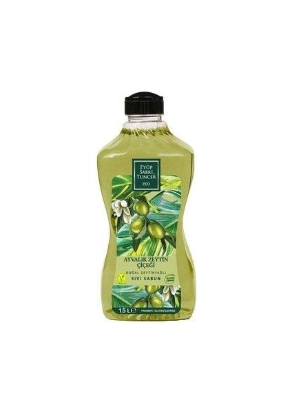 Doğal Zeytinyağlı Sıvı Sabun Ayvalık Zeytin Çiçeği 1500 ml