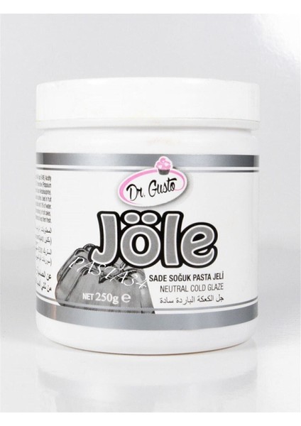Sade Soğuk Pasta Jeli - Pasta Jole 250