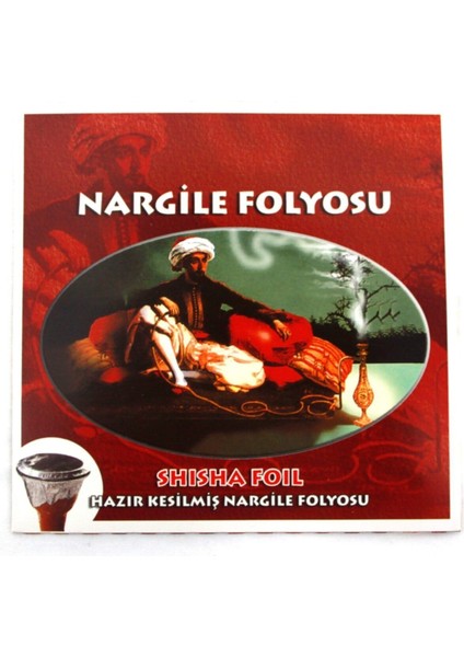 Hazır Kesilmiş Nargile Folyosu 10'lu