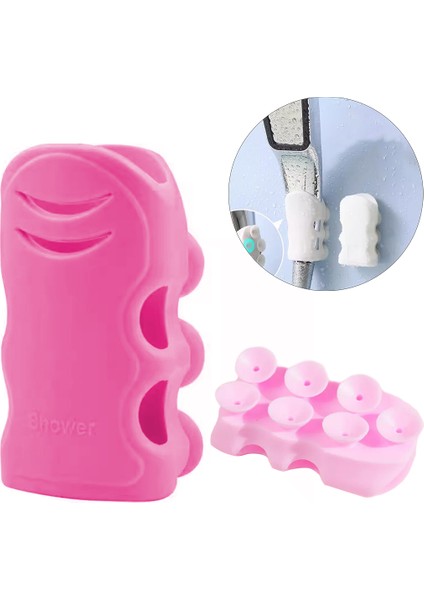 SN-14502 Silikon Vantuzlu Pratik Duş Başlığı Tutucu