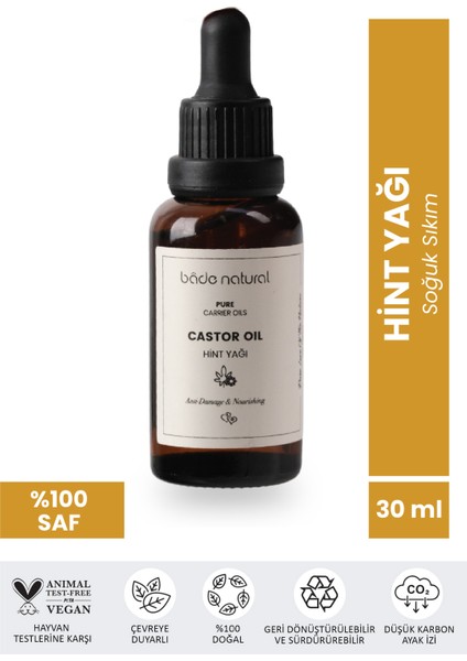 Hint Yağı Soğuk Sıkım %100 Saf 30 ml