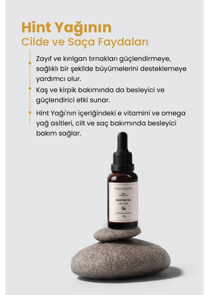 Hint Yağı Soğuk Sıkım %100 Saf 30 ml