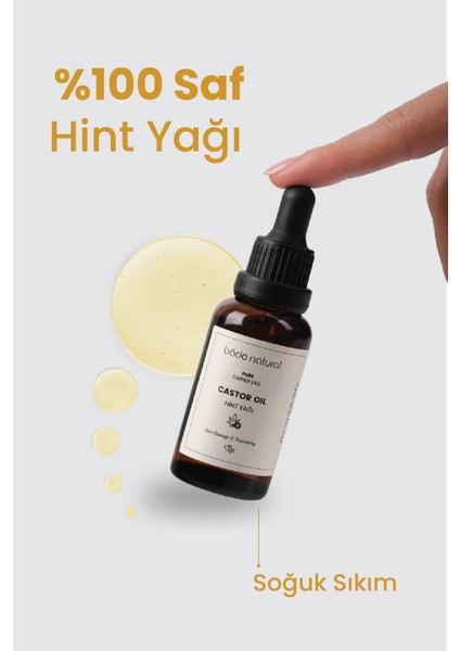 Hint Yağı Soğuk Sıkım %100 Saf 30 ml