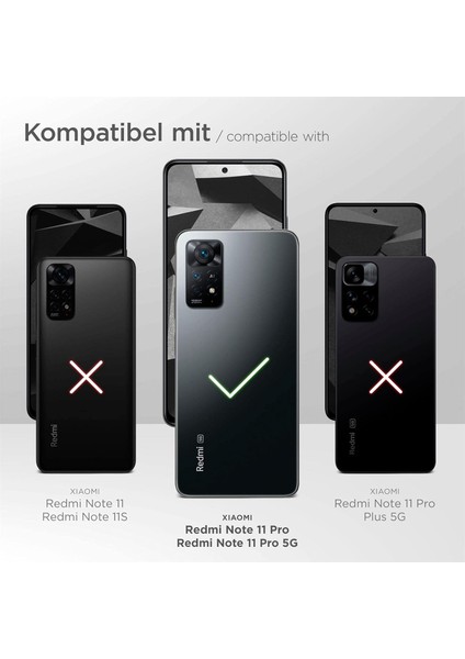 Xiaomi Redmi Note 11 Pro Cam Ekran Koruyucu 2 Adet