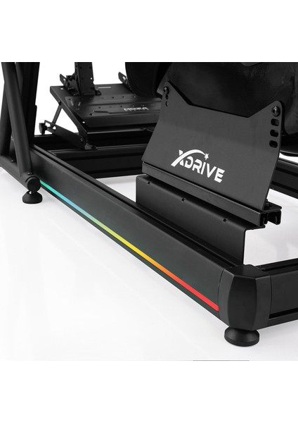 Rgb Alüminyum Yarış Simülatörü Kokpiti Ve F1 Koltuğu Bs01