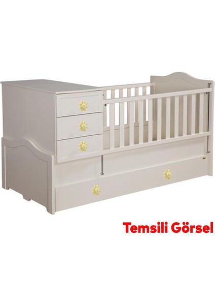 Plastik Papatya Gülücüklü 5 Adet Krem Aytaşı Mobilya Çoçuk Odası Dolabı Kapak Kulpu Çekmece Kulbu fırsatları