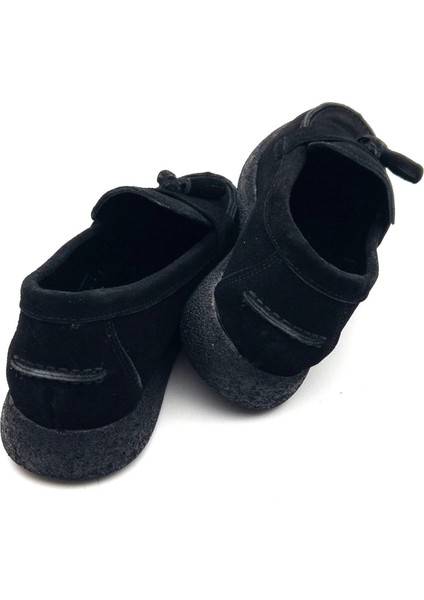 23075604k Kadın Süet Deri Püsküllü Comfort Babet Ayakkabı
