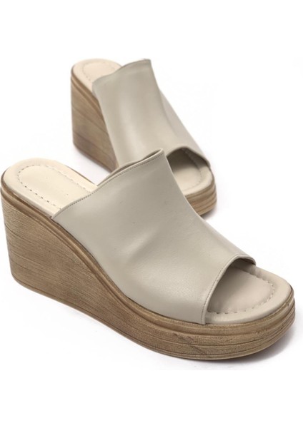 Kadın Pender-Bej Ortopedik Taban TERLIK-400 fırsatları