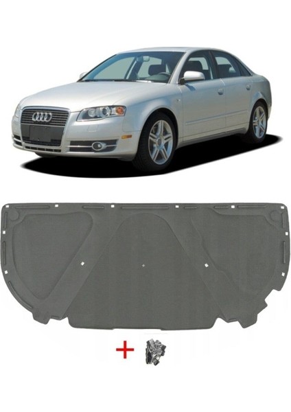Motor kaput keçesi audi Klipsli Vw A4 2005-2008