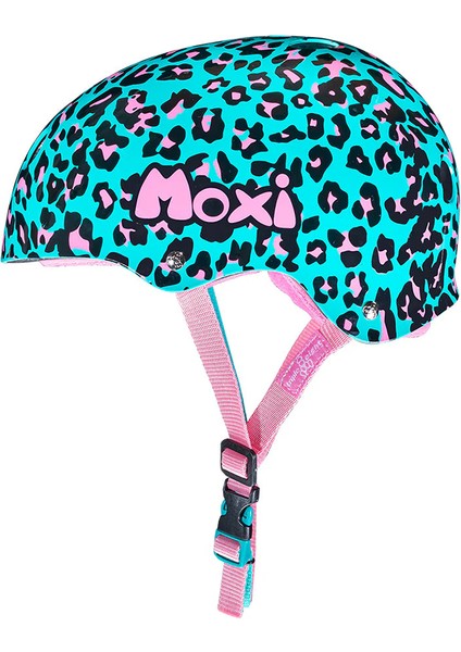 Triple Eight The Certified Sweatsaver Moxi Leopard 2.0 Kask (Yeşil) S/m