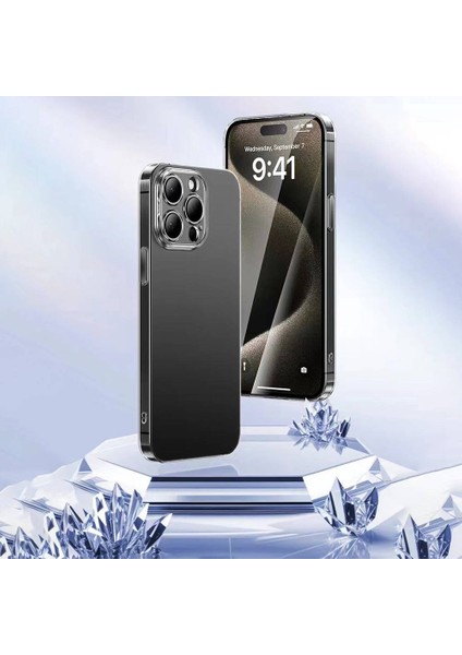 Apple iPhone 15 Pro Max Kılıf Toz Önleyici Zore Helo Kapak