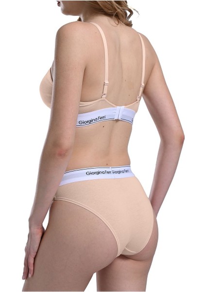 Likralı 6'Lı Kutu Yazılı Slip Külot Diana