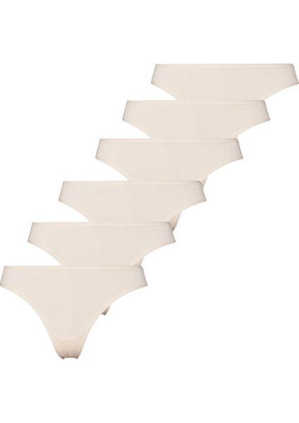 Likralı 6'Lı Kutu Tanga Külot Maya G-005 H