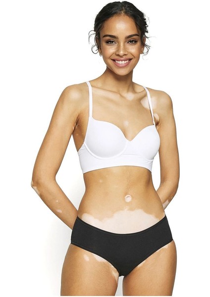 Likralı 6'Lı Kutu Premium Slip Külot Laura G-006 E