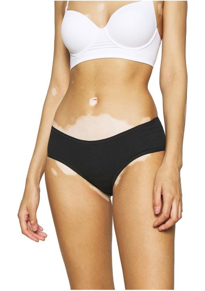 Likralı 6'Lı Kutu Premium Slip Külot Laura G-006 E