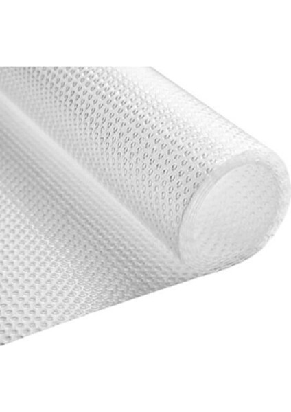 Genel Markalar Plastik 45CM x 10 Metre Şeffaf Kaydırmaz Raf Mutfak Dolabı ve Buzdolabı Çekmece Örtüsü Mutfak