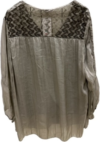 Italyan Dantel Detaylı Ipek Bluz fiyatları