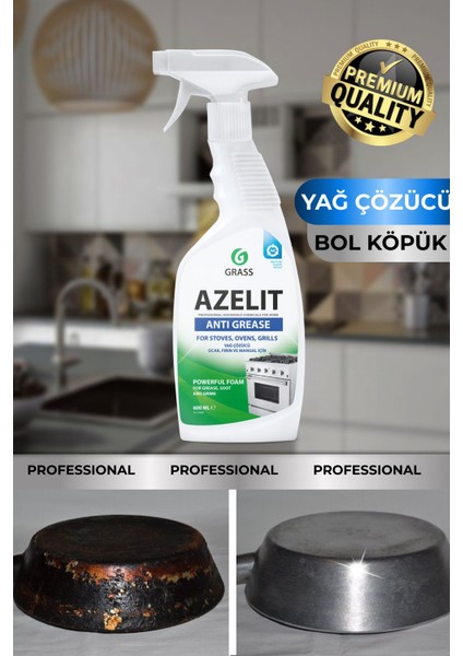 Azelit Yağ Çözücü - 600 ml