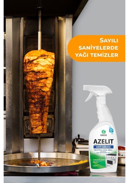 Azelit Yağ Çözücü - 600 ml