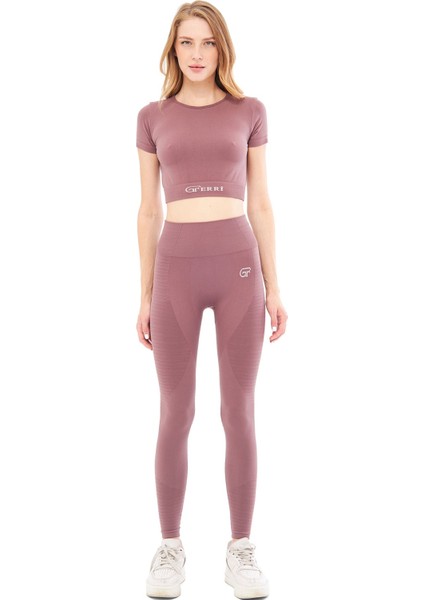 Yumuşak Dokulu, Esnek Yoga, Koşu, Spor ve Günlük Crop Top Mila fırsatları