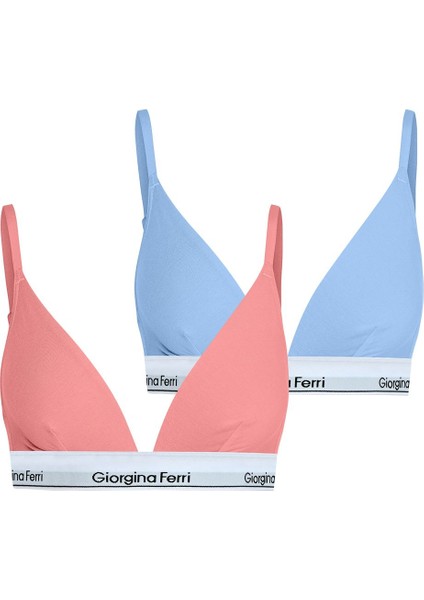 2’li Kutu Elastik Bantlı Günlük Kullanıma Uygun Üçgen Bralet Isabelle