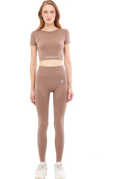 Yumuşak Dokulu, Esnek Yoga, Koşu, Spor ve Günlük Crop Top Mila modelleri