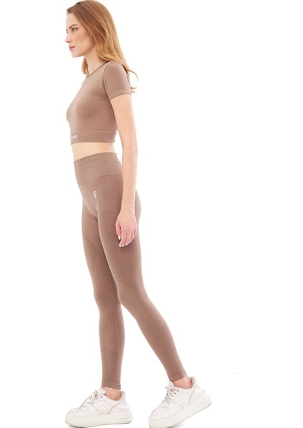 Yumuşak Dokulu, Esnek Yoga, Koşu, Spor ve Günlük Crop Top Mila fırsatları