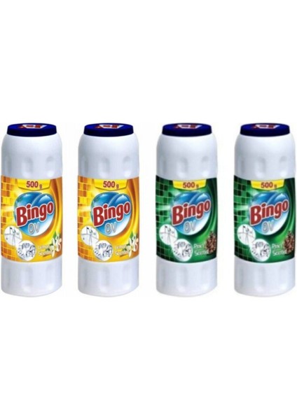 Ov Toz Vim Mekanik Temizleme Tozu 500 gr x 4 Lu Set