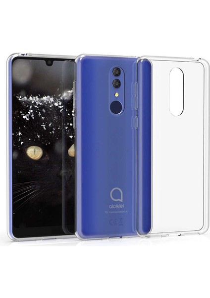 Alcatel 3 2019 Kılıf Zore Süper Silikon Kapak