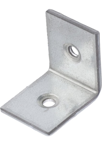 Köşe Bağlantı Aparatı Mobilya Eşya Dolap Yatak Duvara Sabitleme L Demiri Gönye 25X25X20 mm (5 Adet)
