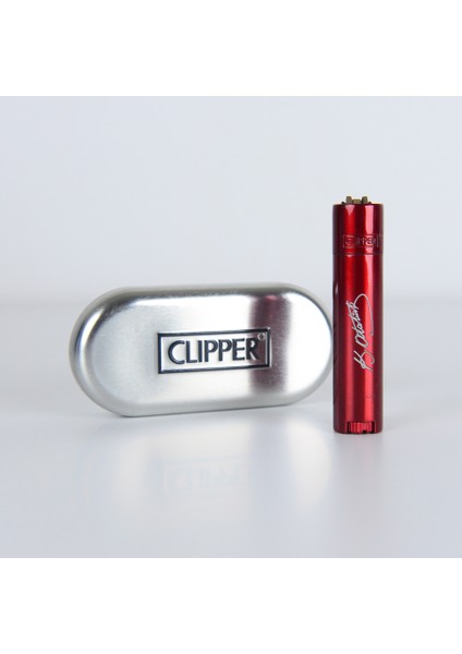 Clipper Full Metal Lisanslı Ürün Kartlı Metal Çakmak