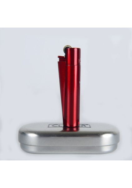 Clipper Full Metal Lisanslı Ürün Kartlı Metal Çakmak