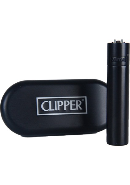 Clipper Full Metal Lisanslı Ürün Kartlı Metal Çakmak